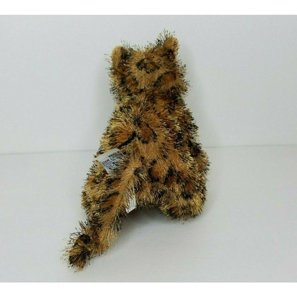 Ganz Webkinz Leopard Plush 9" HM031 No Code Spotted Stuffed Animal Toy - Picture 3 of 11